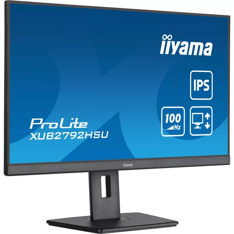iiyama XUB2792HSU-B6 datora monitors 68,6 cm (27 colli) 1920 x 1080 pikseļi Full HD LED Melns