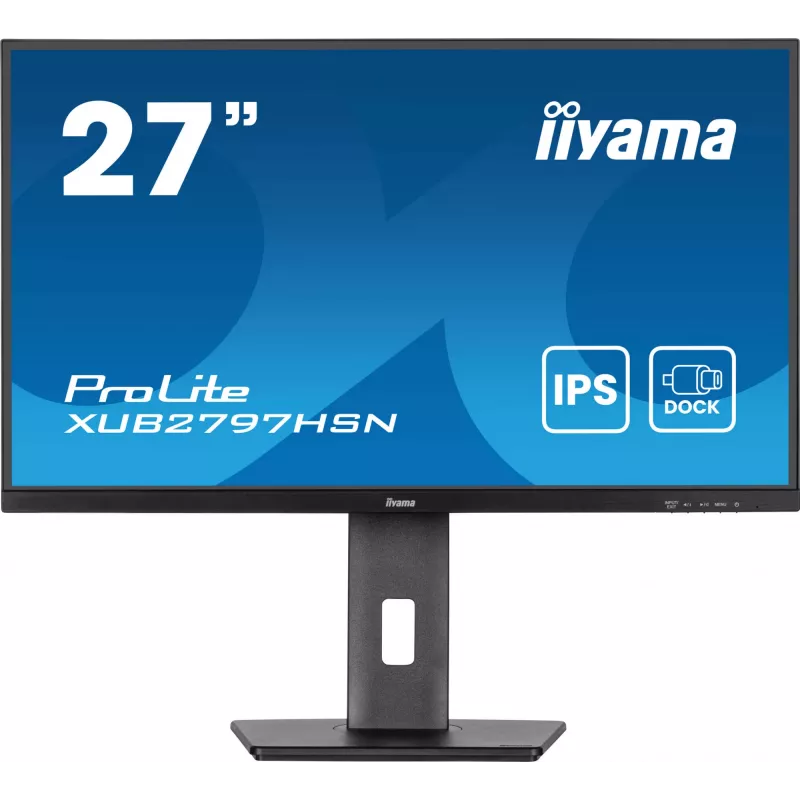 iiyama ProLite XUB2797HSN-B2 datora monitors 68,6 cm (27 colli) 1920 x 1080 pikseļi Full HD LED Melns