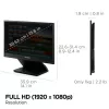 Viewsonic VP sērijas VP16-OLED datora monitors 40,6 cm (16 collas) 1920 x 1080 pikseļi Full HD Melns
