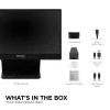 Viewsonic VP sērijas VP16-OLED datora monitors 40,6 cm (16 collas) 1920 x 1080 pikseļi Full HD Melns