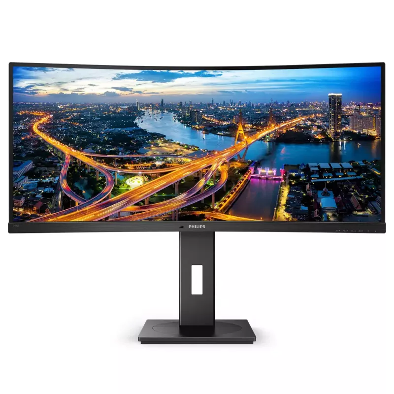 Philips B Line 346B1C/00 datora monitors 86,4 cm (34 colli) 3440 x 1440 pikseļi Quad HD LCD Melns