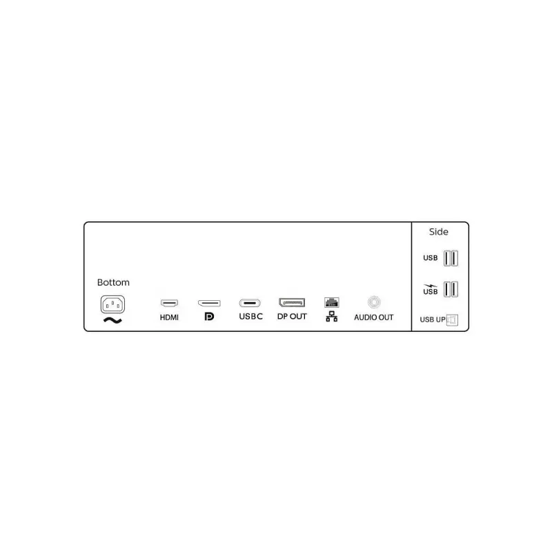 Philips P Line 346P1CRH/00 datora monitors 86,4 cm (34 colli) 3440 x 1440 pikseļi UltraWide Quad HD LED Melns