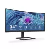 Philips E Line 346E2CUAE/00 datora monitors 86,4 cm (34 colli) 3440 x 1440 pikseļi Wide Quad HD+ LCD Melns