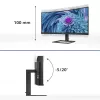 Philips E Line 346E2CUAE/00 datora monitors 86,4 cm (34 colli) 3440 x 1440 pikseļi Wide Quad HD+ LCD Melns