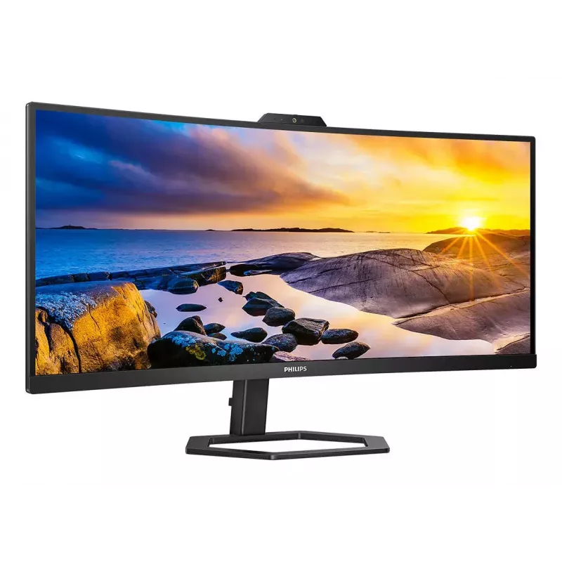 Philips 5000 sērijas 34E1C5600HE/00 datora monitors 86,4 cm (34 collas) 3440 x 1440 pikseļi 4K Ultra HD LED Melns