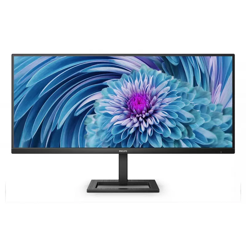 Philips E Line 346E2LAE/00 datora monitors 86,4 cm (34 colli) 3440 x 1440 pikseļi Wide Quad HD LCD melns