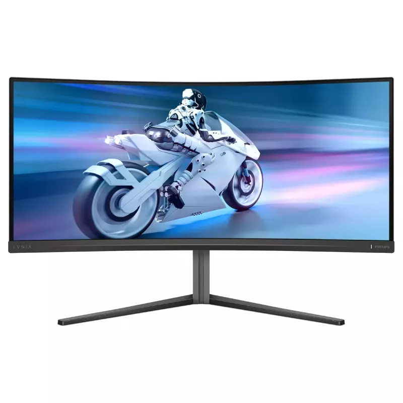 Philips Evnia 34M2C6500/00 datora monitors 86,4 cm (34 colli) 3440 x 1440 pikseļi Wide Quad HD QD-OLED Pelēks