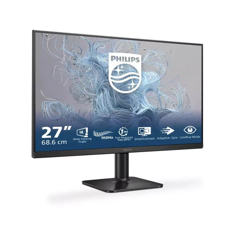 Philips 1000 sērijas 27E2N1100L/00 datora monitors 68,6 cm (27 collas) 1920 x 1080 pikseļi Full HD LCD Melns