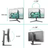 Philips Evnia 3000 27M2N3800A/00 datora monitors 68.6 cm (27 colli) 3840 x 2160 pikseļi 4K Ultra HD LCD Pelēks