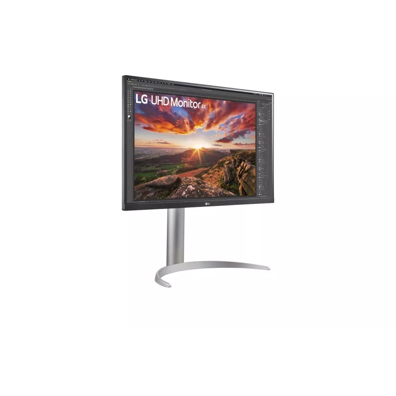 LG 27UP85NP-W datora monitors 68,6 cm (27 collas) 3840 x 2160 pikseļi 4K Ultra HD LED Sudraba krāsā