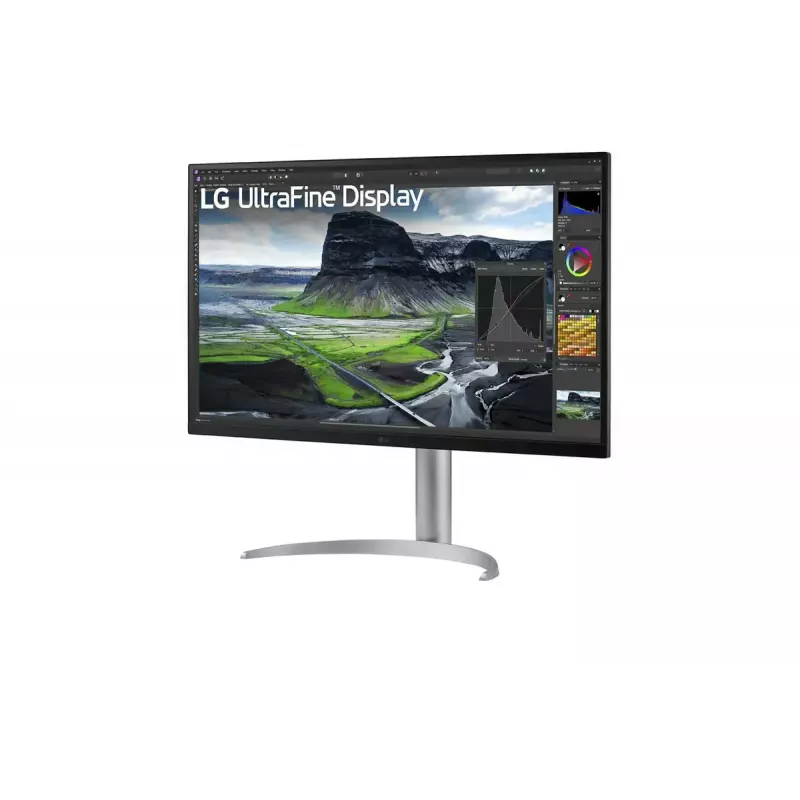 Monitor LG 32UQ850V-W 31.5 inch 4K Ultra HD (3840×2160) IPS LED, 60Hz, HDR400, USB-C PD 90W, height/tilt/pivot, VESA