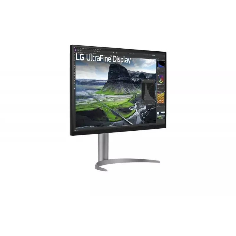 Monitor LG 32UQ850V-W 31.5 inch 4K Ultra HD (3840×2160) IPS LED, 60Hz, HDR400, USB-C PD 90W, height/tilt/pivot, VESA