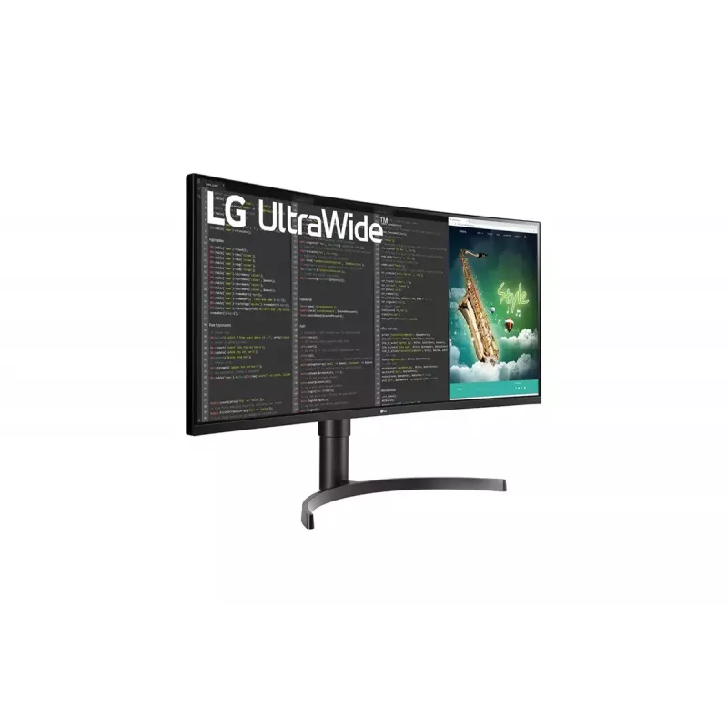 LG 35WN75CP-B.AEU datora monitors 88,9 cm (35 collas) 3440 x 1440 pikseļi 4K Ultra HD LED melns