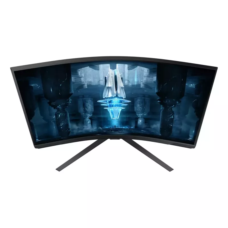 Samsung G85NB datora monitors 81,3 cm (32 colli) 3840 x 2160 pikseļi 4K Ultra HD LED Balts