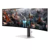 Samsung G93SC datora monitors 124,5 cm (49 colli) 5120 x 1440 pikseļi Dual QHD OLED Sudrabs