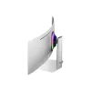 Samsung G93SC datora monitors 124,5 cm (49 colli) 5120 x 1440 pikseļi Dual QHD OLED Sudrabs