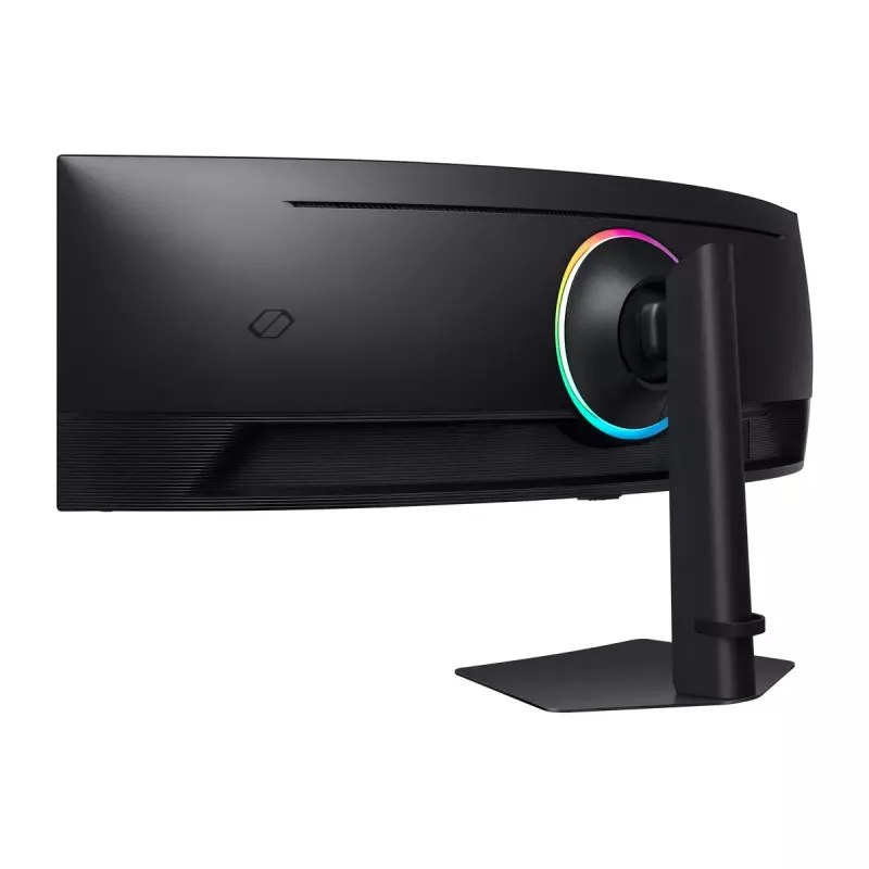 Samsung G95C datora monitors 124,5 cm (49 colli) 5120 x 1440 pikseļi Dual QHD LED Melns