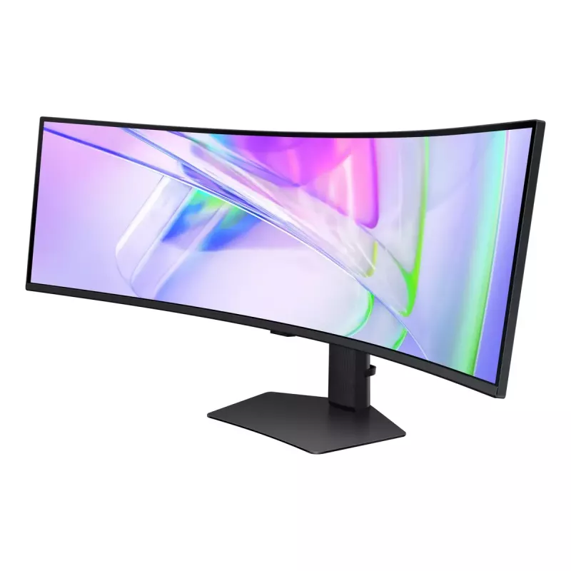 Samsung S95UC datora monitors 124,5 cm (49 colli) 5120 x 1440 pikseļi DQHD LCD Melns