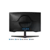 Samsung G55C monitors 27 collu Quad HD 2560x1440 VA LED izliekts 1000R, 165Hz, 1ms, FreeSync, VESA, melns