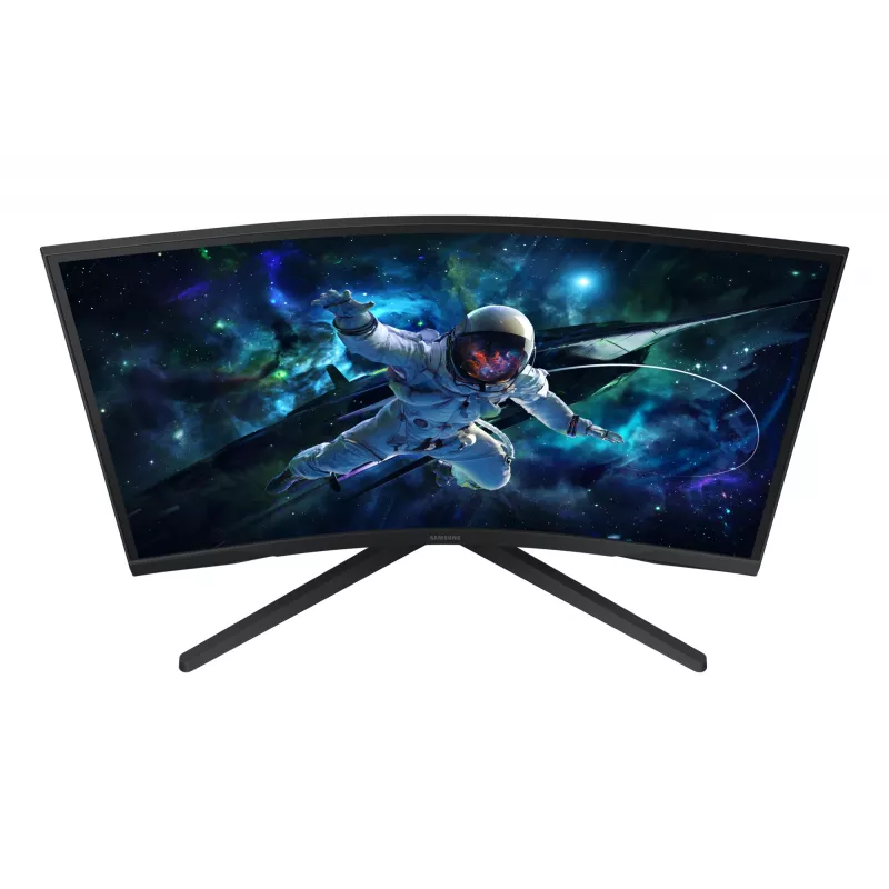 Samsung G55C datora monitors 68,6 cm (27 collas) 2560 x 1440 pikseļi Wide Quad HD LED melns