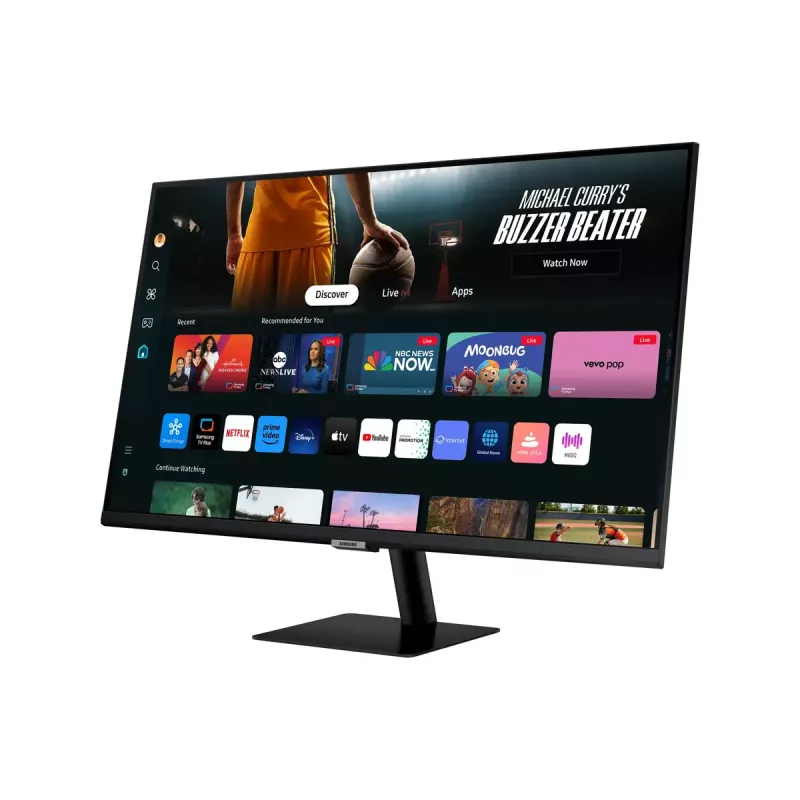 Samsung M70D datora monitors 81,3 cm (32 colli) 3840 x 2160 pikseļi 4K Ultra HD LED Melns