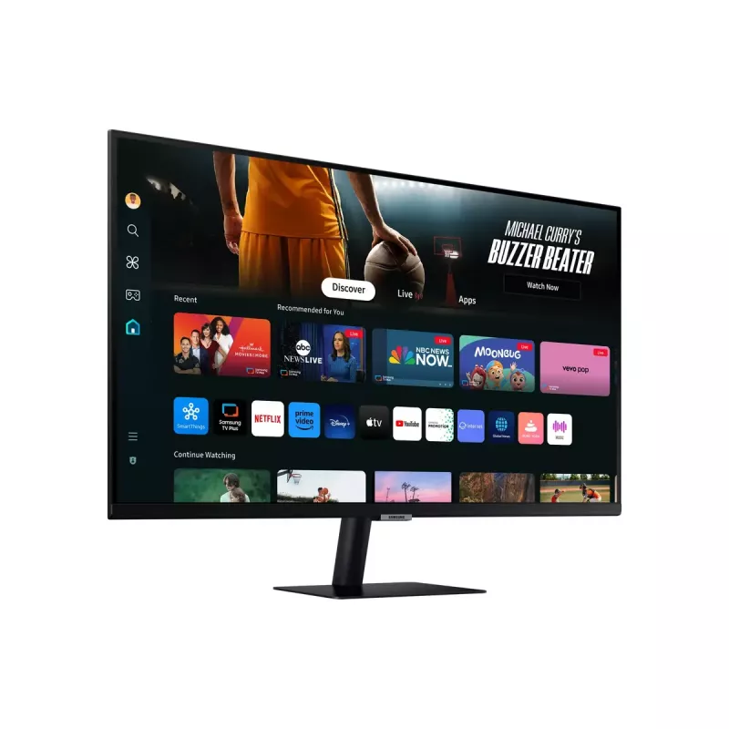 Samsung M70D datora monitors 81,3 cm (32 colli) 3840 x 2160 pikseļi 4K Ultra HD LED Melns