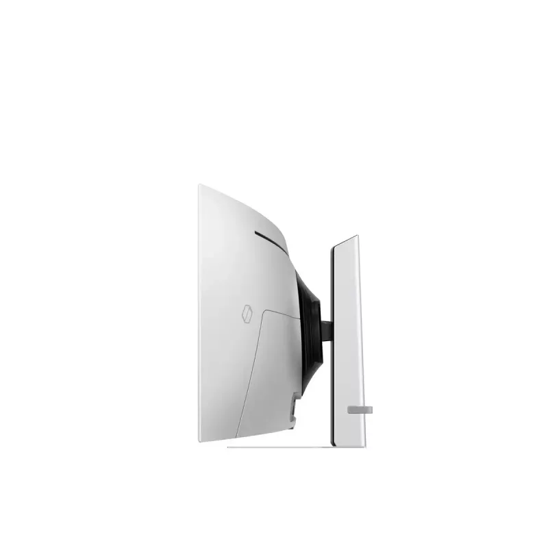 49 collu OLED izliekts monitors Samsung S49DG910SU — Dual QHD 5120×1440, 32:9, 0,03 ms, 2×USB-C, VESA, augstuma regulējams