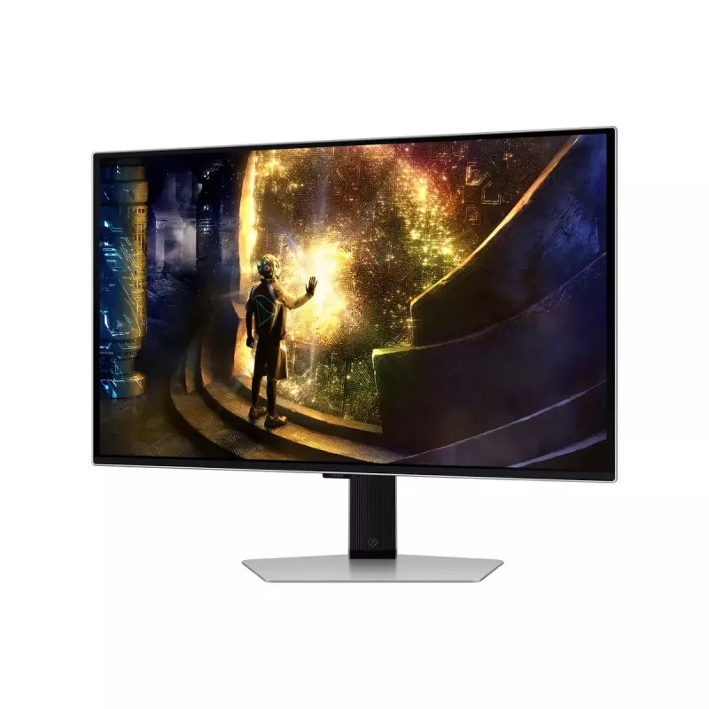 Samsung S27DG610SU datora monitors 68,6 cm (27 colli) 2560 x 1440 pikseļi Quad HD OLED Sudrabs