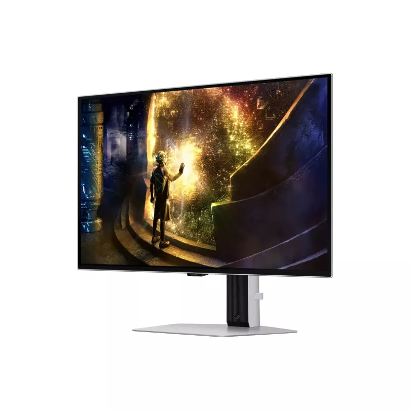 Samsung S27DG610SU datora monitors 68,6 cm (27 colli) 2560 x 1440 pikseļi Quad HD OLED Sudrabs