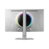 Samsung G81SF datora monitors 68.6 cm (27 colli) 3840 x 2160 4K Ultra HD OLED Sudrabs