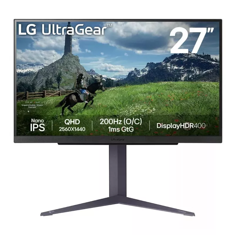 LG 27GS85Q-B datora monitors 68,6 cm (27 collas) 2560 x 1440 pikseļi Quad HD LCD melns