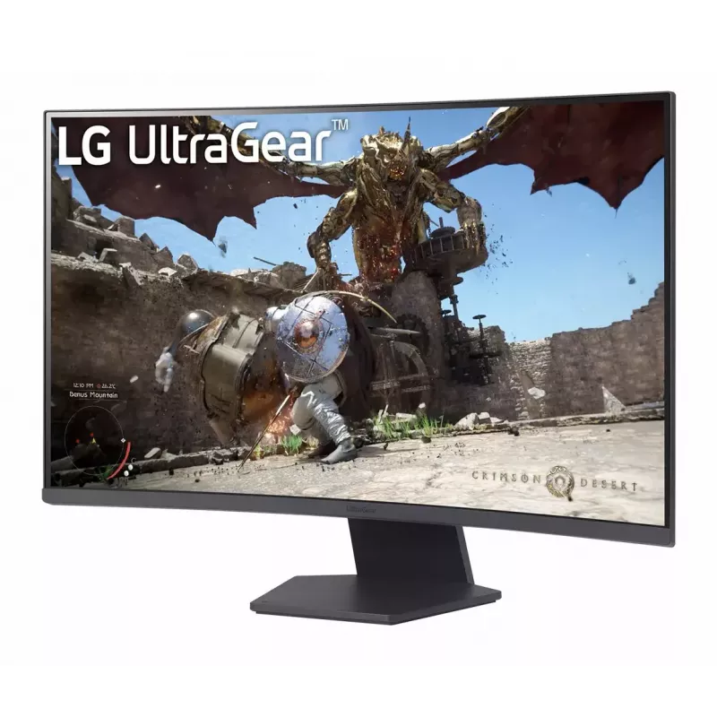 LG 32GS60QC-B datora monitors 80 cm (31,5 collas) 2560 x 1440 pikseļi Quad HD LCD melns