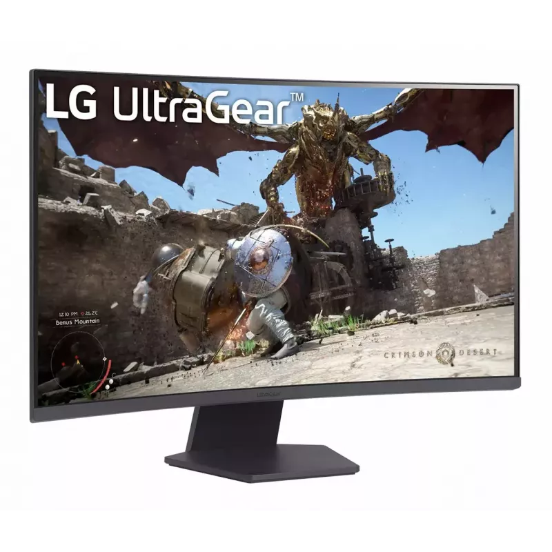 LG 32GS60QC-B datora monitors 80 cm (31,5 collas) 2560 x 1440 pikseļi Quad HD LCD melns