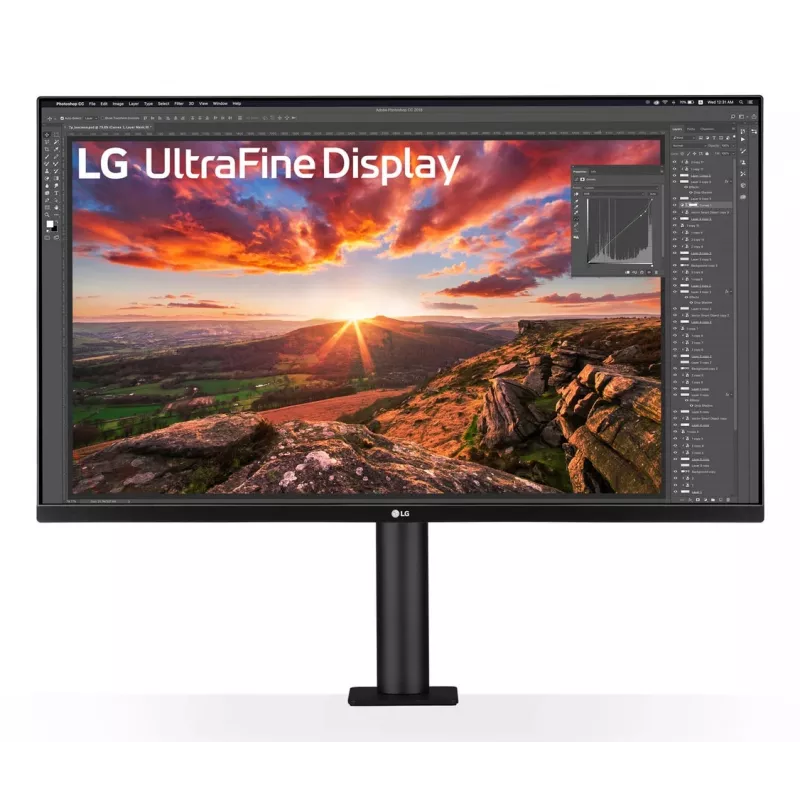 LG 32UN880K-B.AEK, 80 cm (31,5 collas), 3840 x 2160 pikseļi, 4K Ultra HD, LCD, 5 ms, Melns