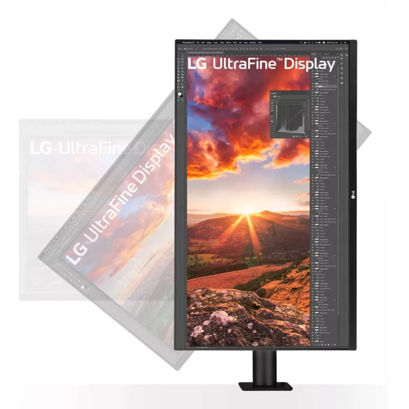 LG 32UN880K-B.AEK, 80 cm (31,5 collas), 3840 x 2160 pikseļi, 4K Ultra HD, LCD, 5 ms, Melns