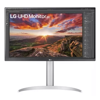 27 collu LG 27UP850K-W.AEU 4K UHD IPS LED monitors, 3840×2160, HDR10, 60Hz, 5ms, USB-C PD 90W, 2×USB-C, 2×HDMI, DisplayPort 1.4, 27 colli