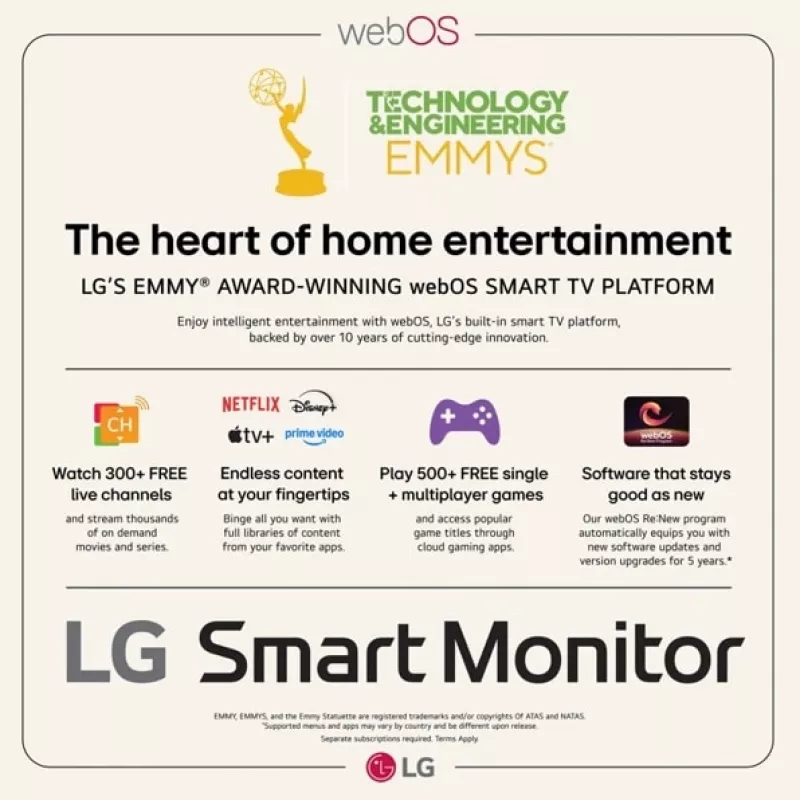 LG 32U850SA-W datora monitors 80 cm (31,5 collas) 3840 x 2160 pikseļi 4K Ultra HD LED Balts