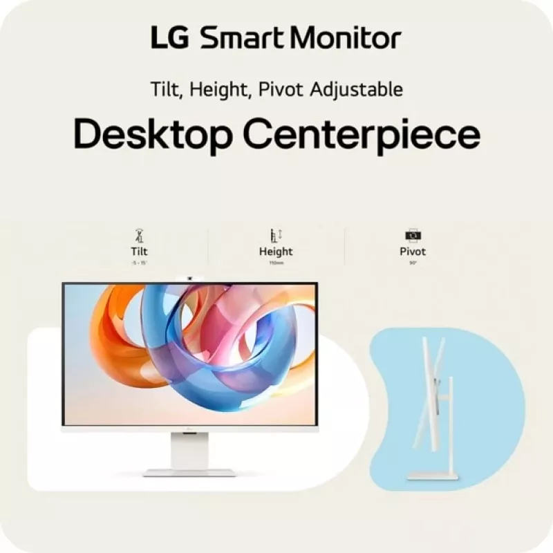 LG 32U850SA-W datora monitors 80 cm (31,5 collas) 3840 x 2160 pikseļi 4K Ultra HD LED Balts