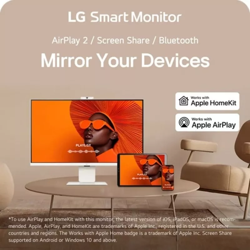 LG 32U850SA-W datora monitors 80 cm (31,5 collas) 3840 x 2160 pikseļi 4K Ultra HD LED Balts