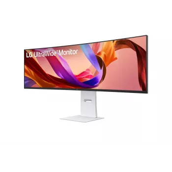 LG 49U950A-W datora monitors 124,5 cm (49 colli) 5120 x 1440 pikseļi Dual QHD LED Melns, Balts