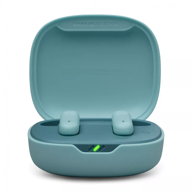 JBL Wave Flex 2 austiņas Bezvadu Ievietojamas Zvanu/mūzikas USB Type-C Bluetooth Zilas