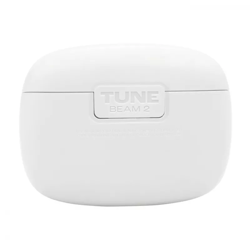 JBL Tune Beam 2 austiņas bezvadu ievietojamās zvaniem/mūzikai Bluetooth baltas