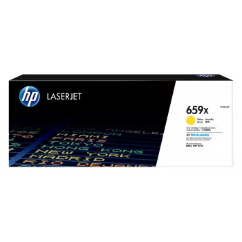 HP LaserJet 659X High Yield dzeltena oriģinālā tonera kasetne