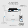 HP LaserJet Pro 4002dn printeris, lāzeris, 1200 x 1200 DPI, A4, 40 ppm, abpusējā druka, balts