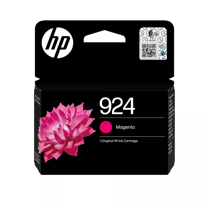 HP 924 madženta oriģināla tintes kasetne, madženta, 1 gab., 400 lapas
