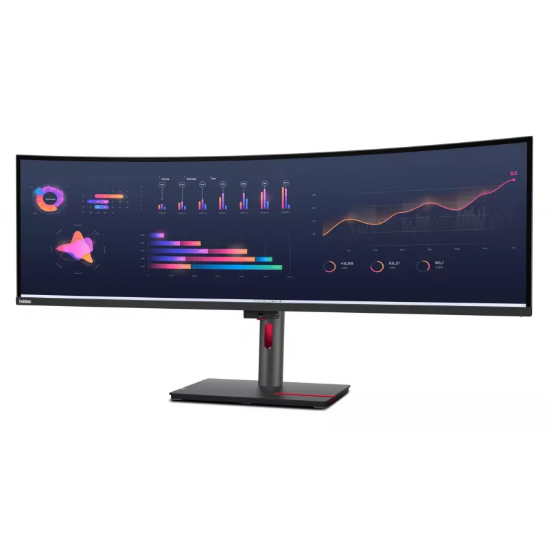 Monitors Lenovo ThinkVision P49w-30 49 collu DQHD LED 5120 x 1440