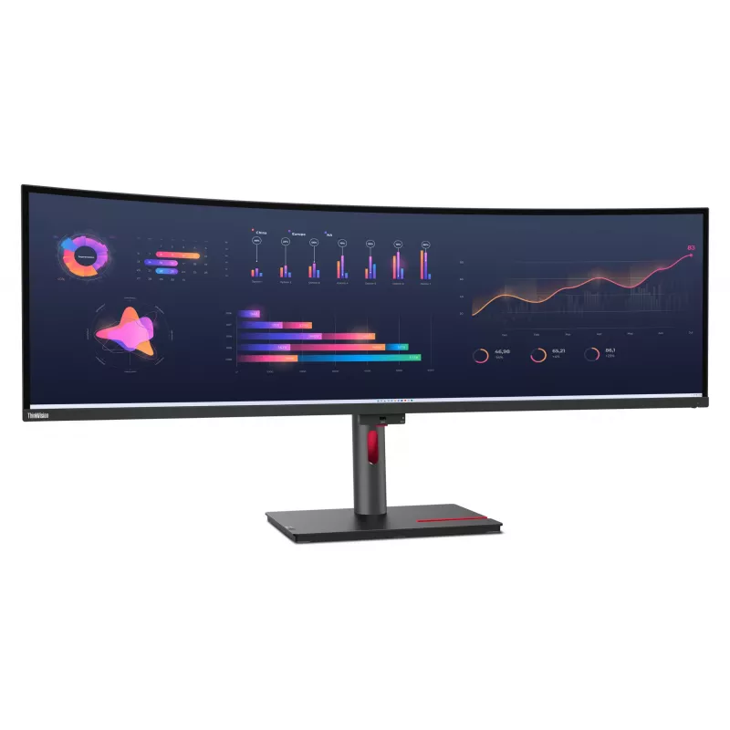 Monitors Lenovo ThinkVision P49w-30 49 collu DQHD LED 5120 x 1440