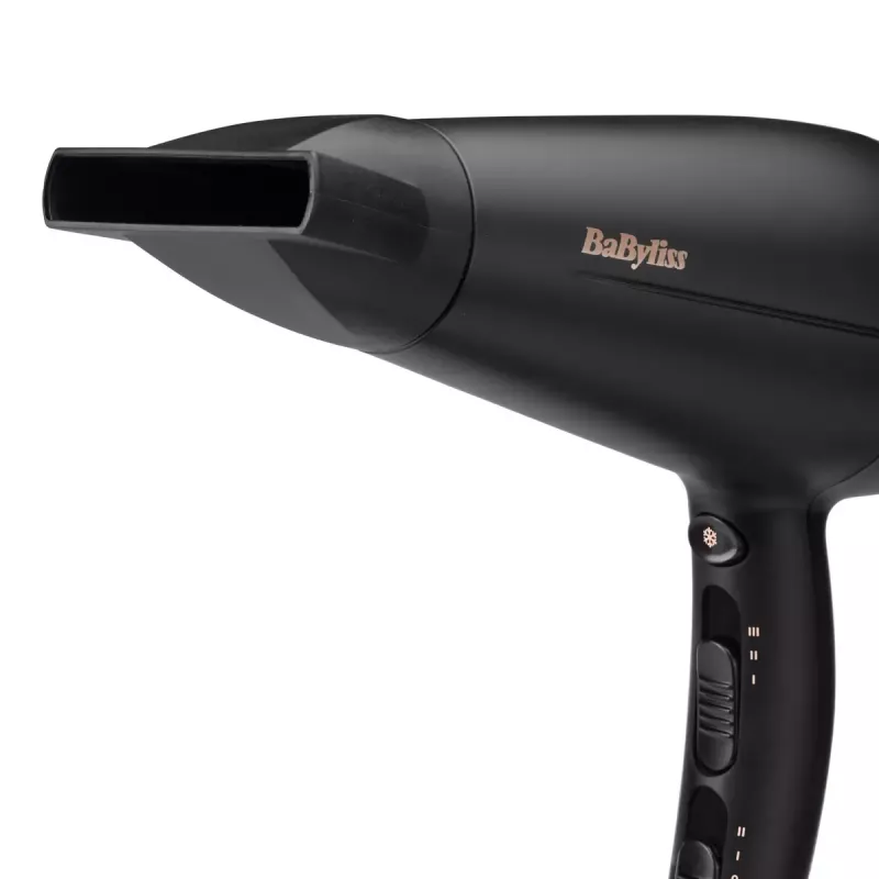 Matu žāvētājs BABYLISS D570DE Turbo Shine 2200 W ar difuzoru un koncentratoru