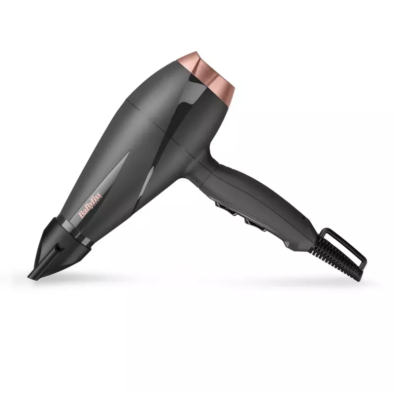 Matu žāvētājs BABYLISS 6709DE 2100 W Ionic ar difuzoru un koncentratora uzgali, 2 ātrumi, 2 karstuma līmeņi, melns