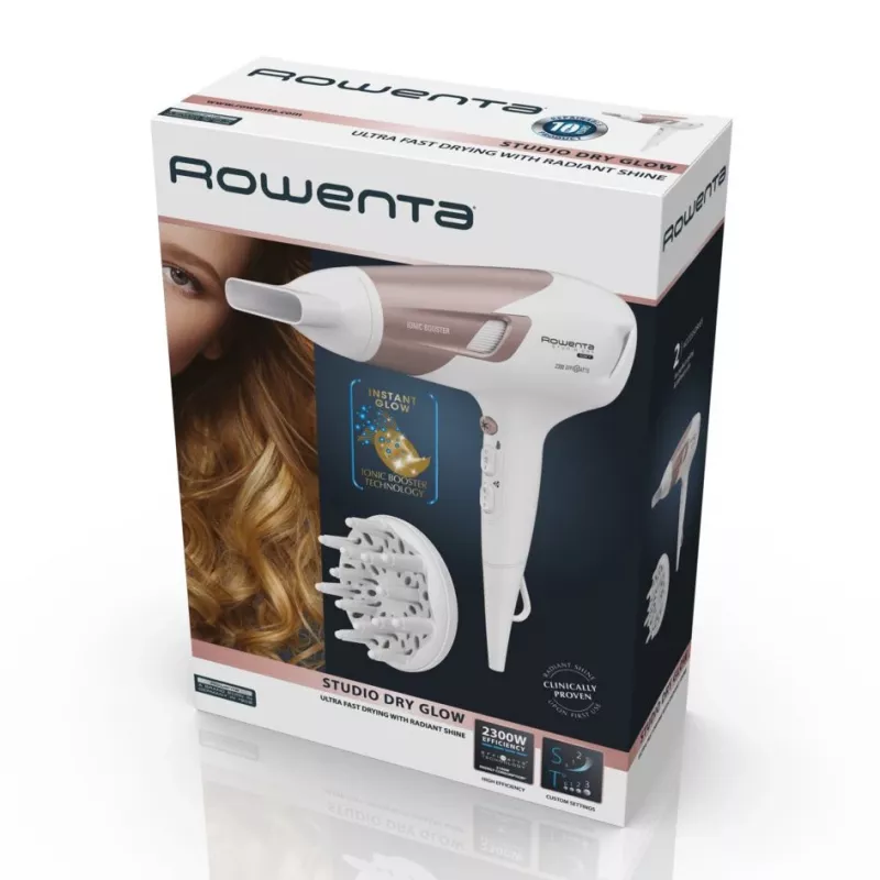 Rowenta Studio Dry CV5830 matu žāvētājs 2300 W bēšs, balts
